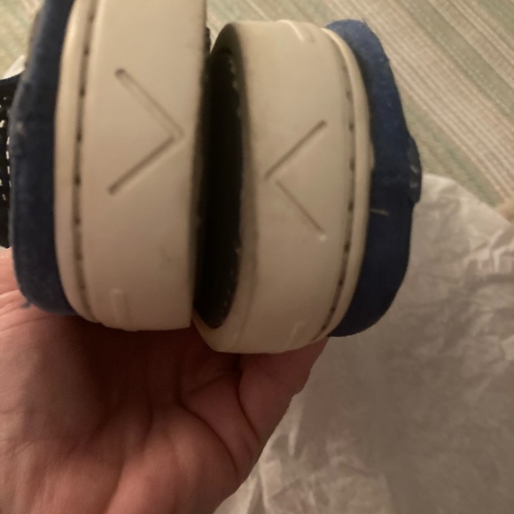 Via Spiga, Suede Royal Blue Slides - Picture 2 of 3